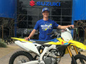 Chad Cose to ride 2019 AFT Singles class aboard a Suzuki.