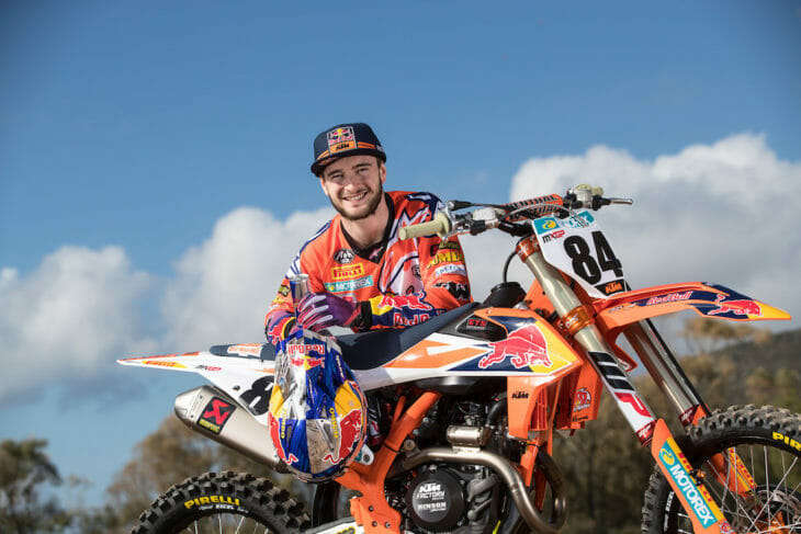 An injury will keep Jeffrey Herlings from compete in Argentina this weekend, March 3, 2019.