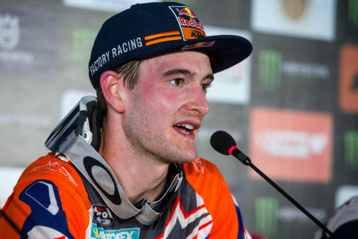 Jeffrey Herlings injured while training at the Albaida circuit in southern Spain