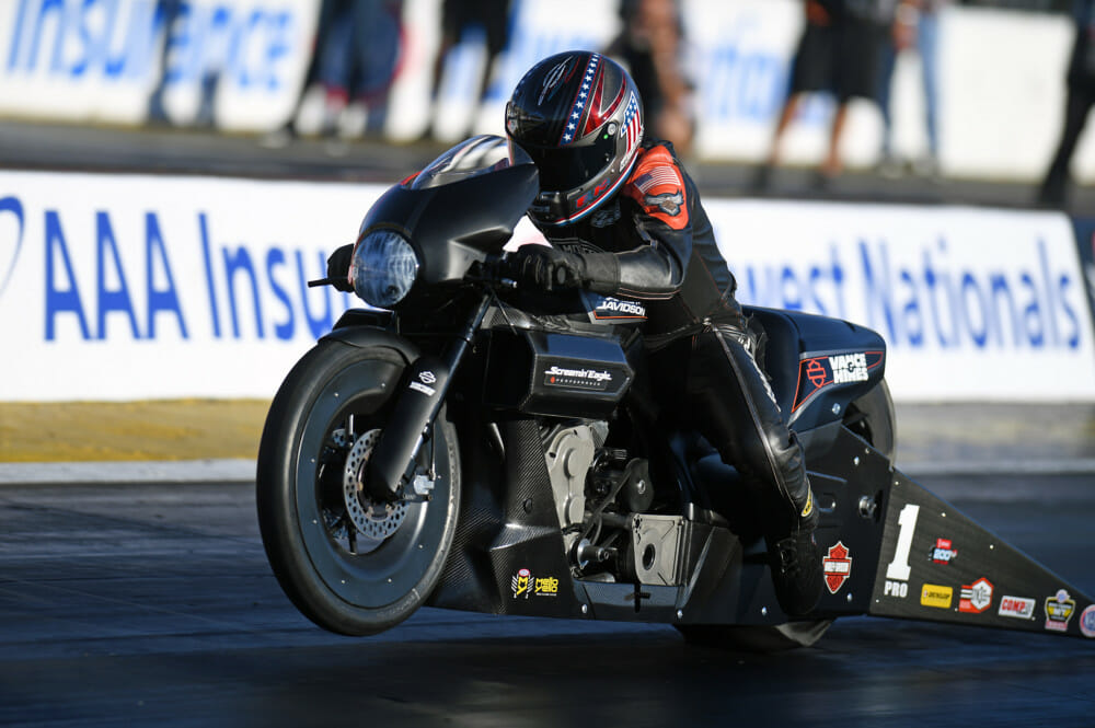 HarleyDavidson Screamin' Eagle/Vance & Hines Drag Team Set to Kick off