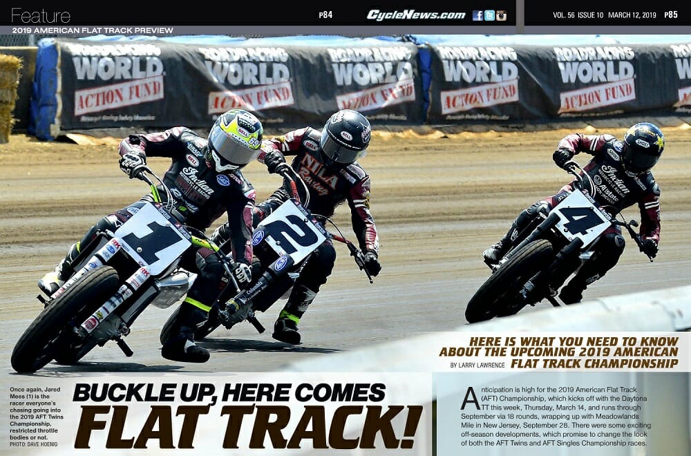 Preview of the upcoming 2019 American Flat Track Championship