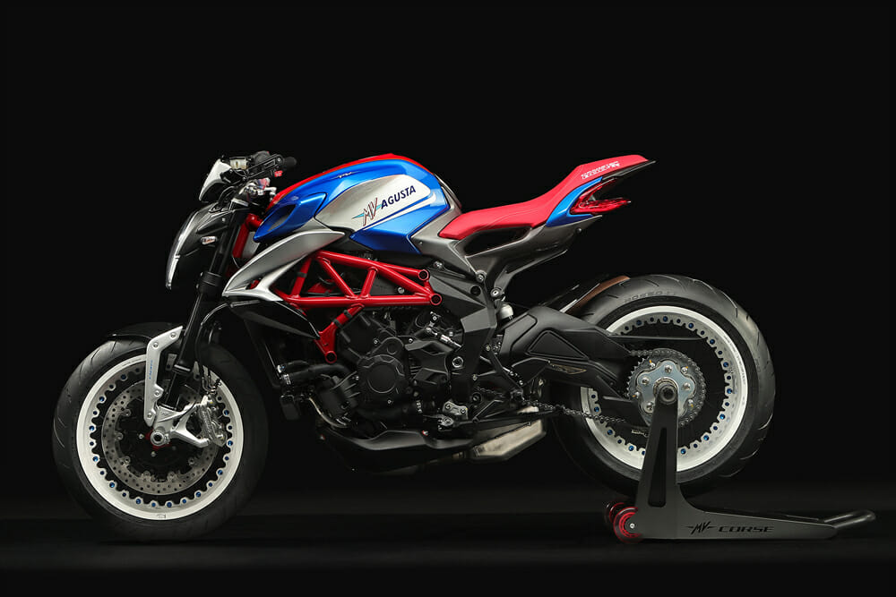 2019 MV Agusta Dragster 800 RR America side view