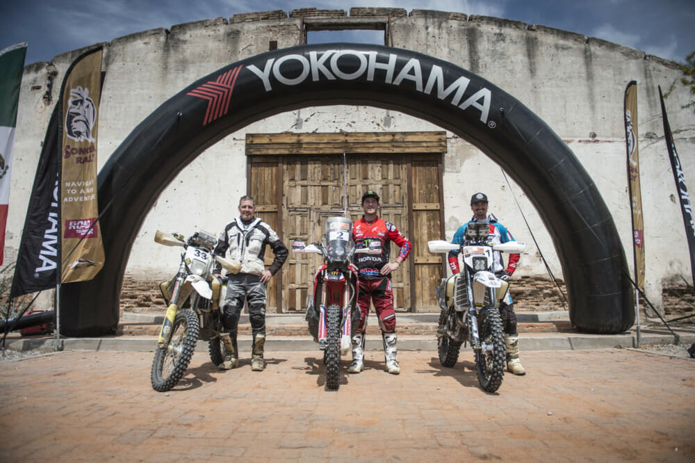 Monster Energy Honda Team’s American rider Ricky Brabec claimed victory in the Sonora Rally after dominating the race held in the desert of north-western Mexico.