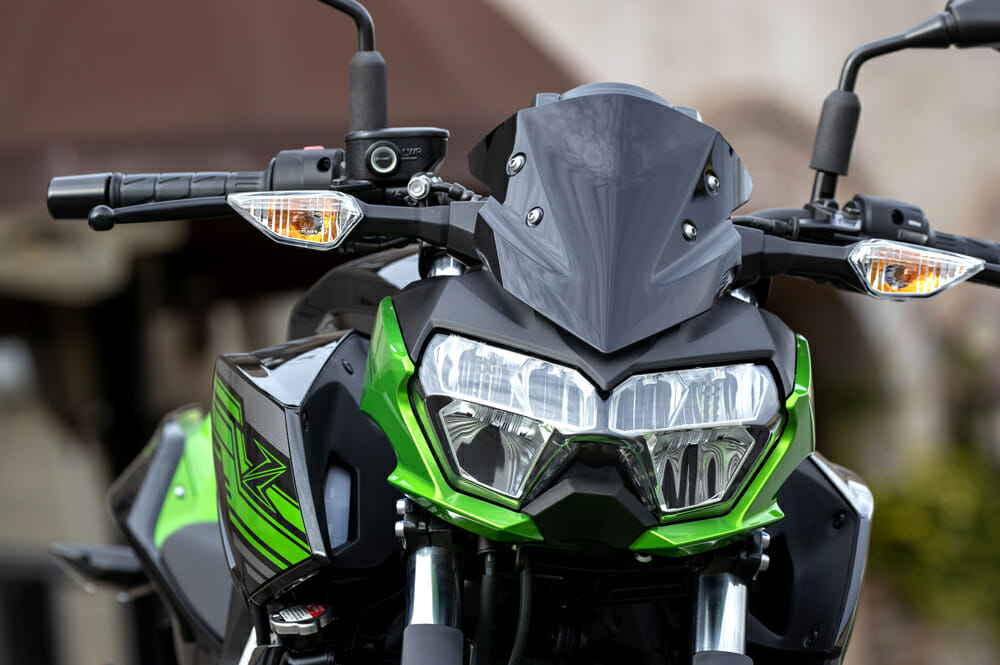 the 2019 Kawasaki Z400 ABS costs $4799.