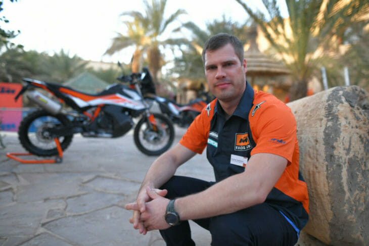 Andreas 2019 KTM 790 Adventure R shot