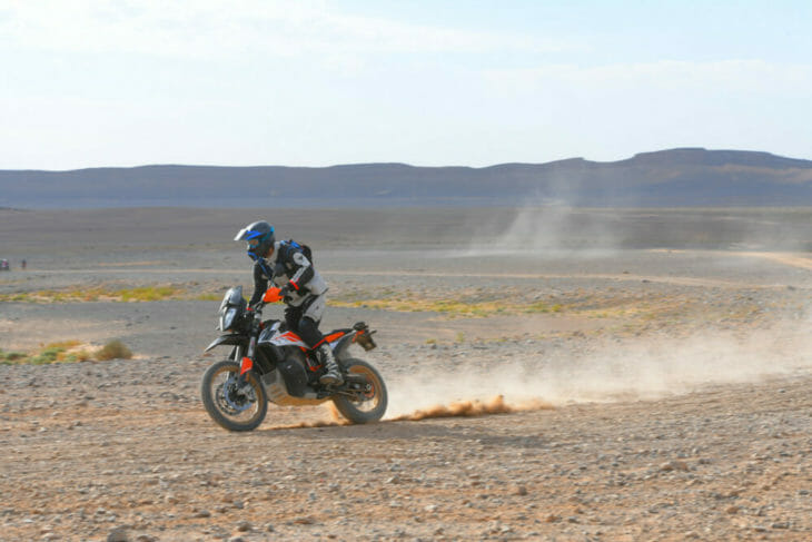 2019 KTM 790 Adventure R desert shot