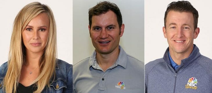 Kristen Beat, Jason Weigandt and A.J. Allmendinger will be the TV announcers for 2019 American Flat Track TV Coverage.