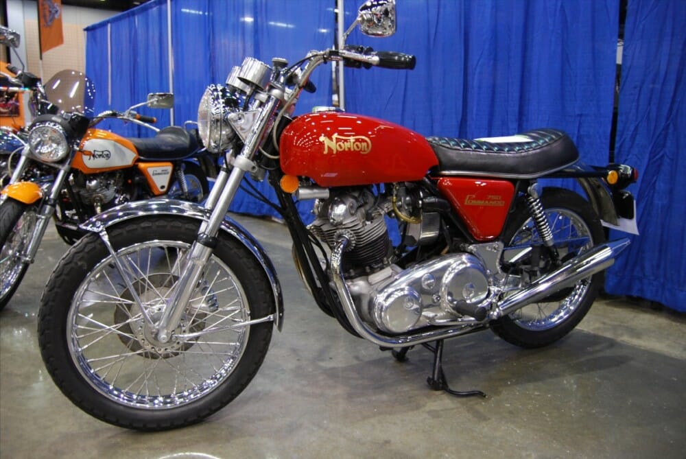 BSAs, Triumphs and Nortons will be on display at the Suzuki Championship of Atlanta at Michelin Raceway Road Atlanta, April 5-7.