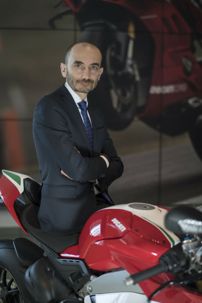 Claudio Domenicali, CEO Ducati Motor Holding