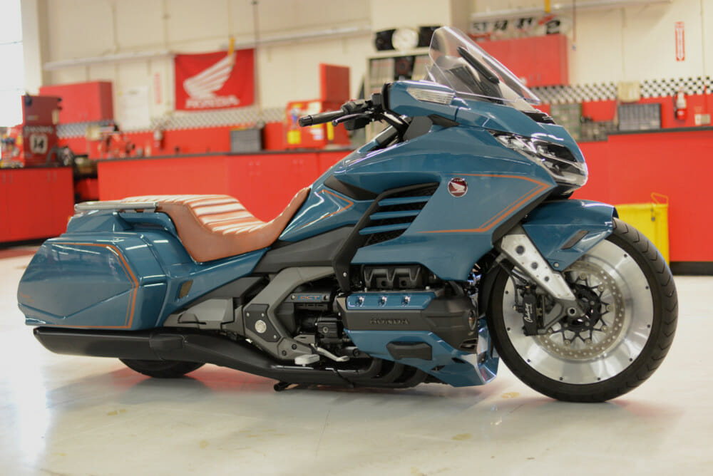 American Honda unveiled a custom-built Gold Wing as a part of its Daytona Bike Week activities.