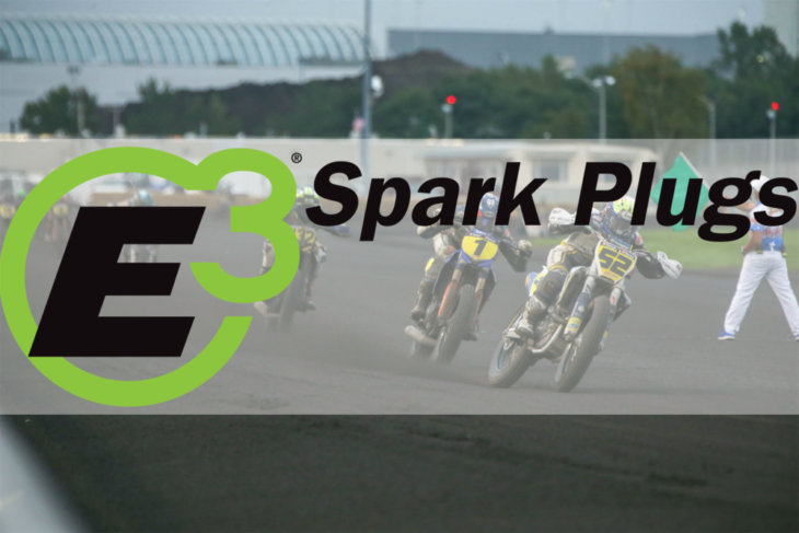 American Flat Track Renews Partnership With E3 Spark Plugs