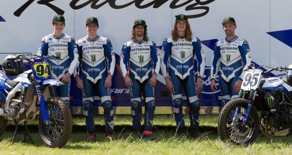 Estenson Racing announced its finalized arsenal of sponsors and athletes, which include Yamaha Racing, Dainese, Monster Energy and Yamalube.
