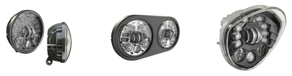 J.W. Speaker’s Adaptive 2 series headlights have been improved and now have Adaptive technology that works with both the high beam and low beam.