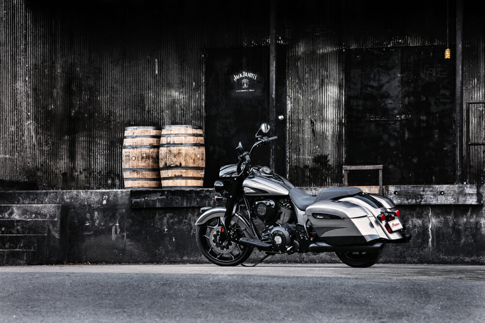 Indian Motorcycle, Jack Daniel's and Klock Werks Kustom Cycles Celebrate American Craftsmanship With Limited Edition Indian Springfield Dark Horse