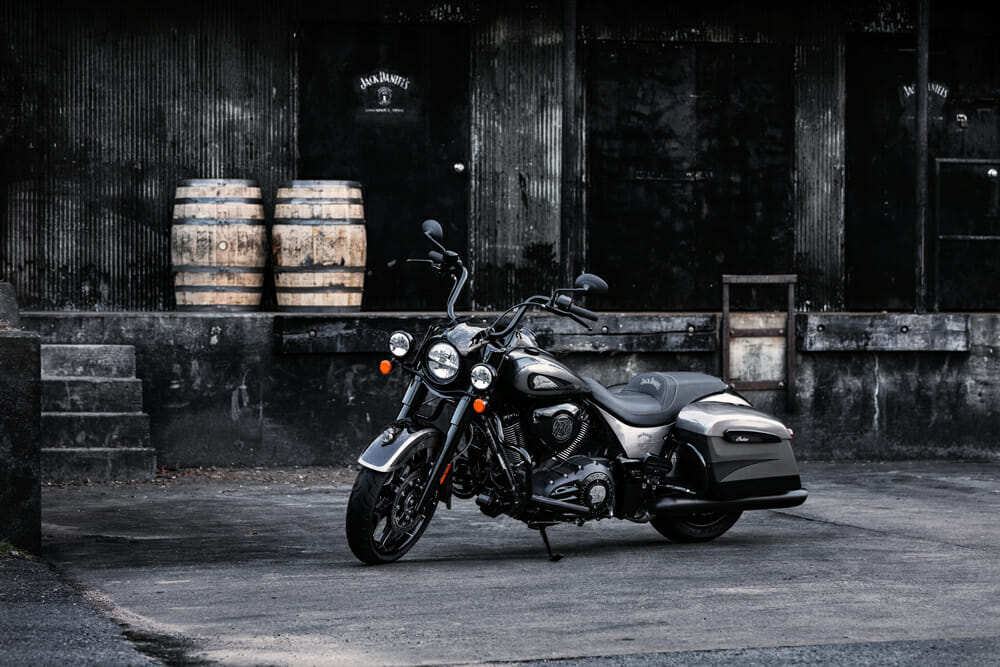 Indian Motorcycle, Jack Daniel's and Klock Werks Kustom Cycles Celebrate American Craftsmanship With Limited Edition Indian Springfield Dark Horse