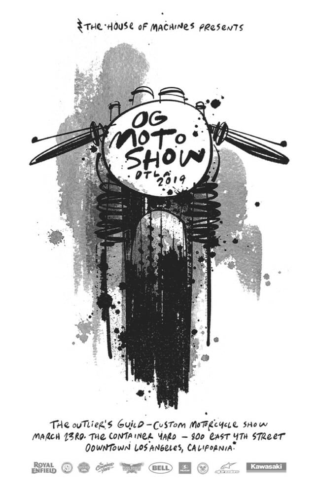 Outlier’s Guild Custom Motorcycle Show Returns to Downtown Los Angeles on March 23