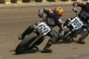 Always a tenacious competitor, Sammy Halbert has won 13 times in AMA Grand National competition.
