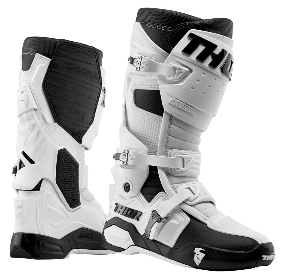 THOR Radial boots in white