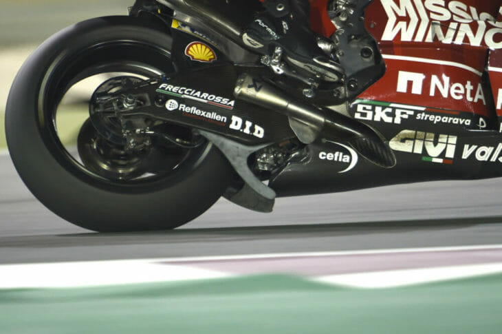 Ducati MotoGP Aero Swingarm legal dovizioso