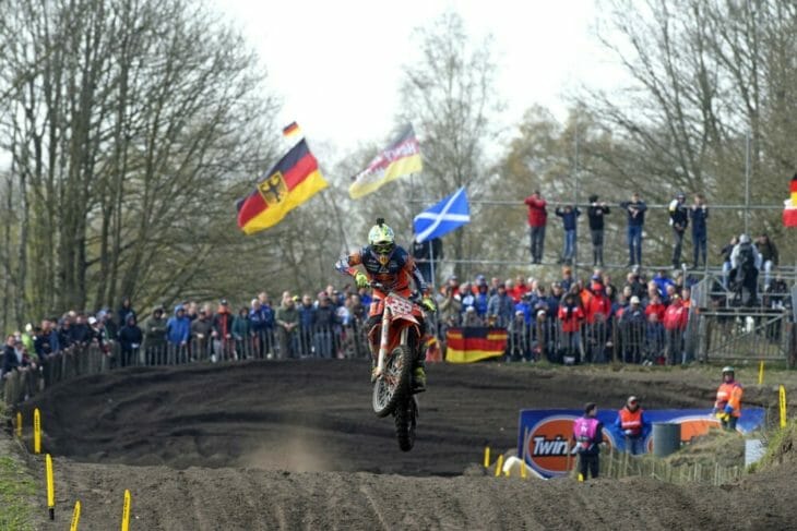 Antonio Cairoli at Motocross Grand Prix of Netherlands at Valkenswaard