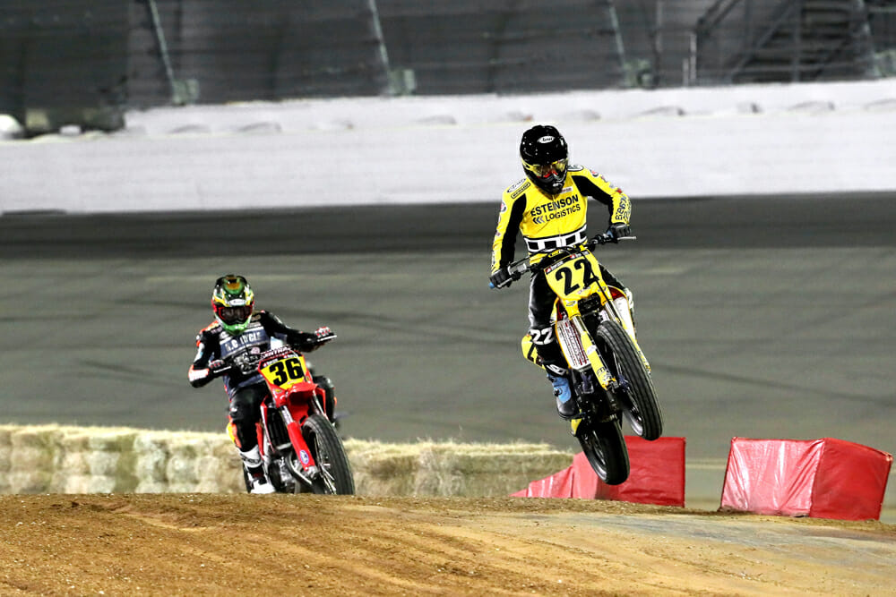 Dalton Gauthier was temporarily barred from racing for failing an AMA drug test.