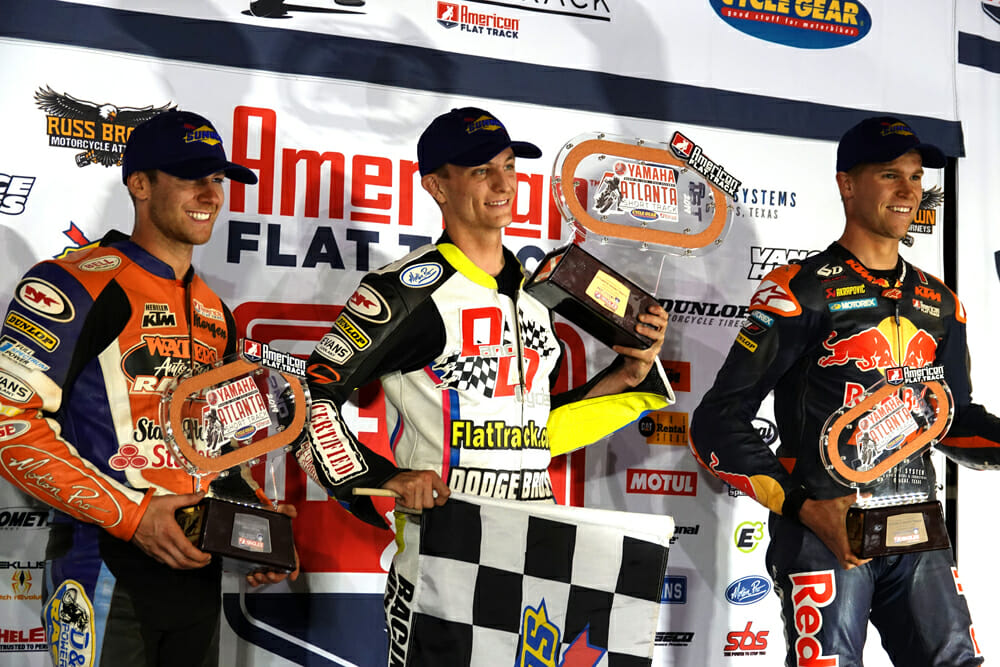 Cycle News catches up with Flat Track Racer Dalton Gauthier at the Atlanta Short Track to find out how he plans to face the future.