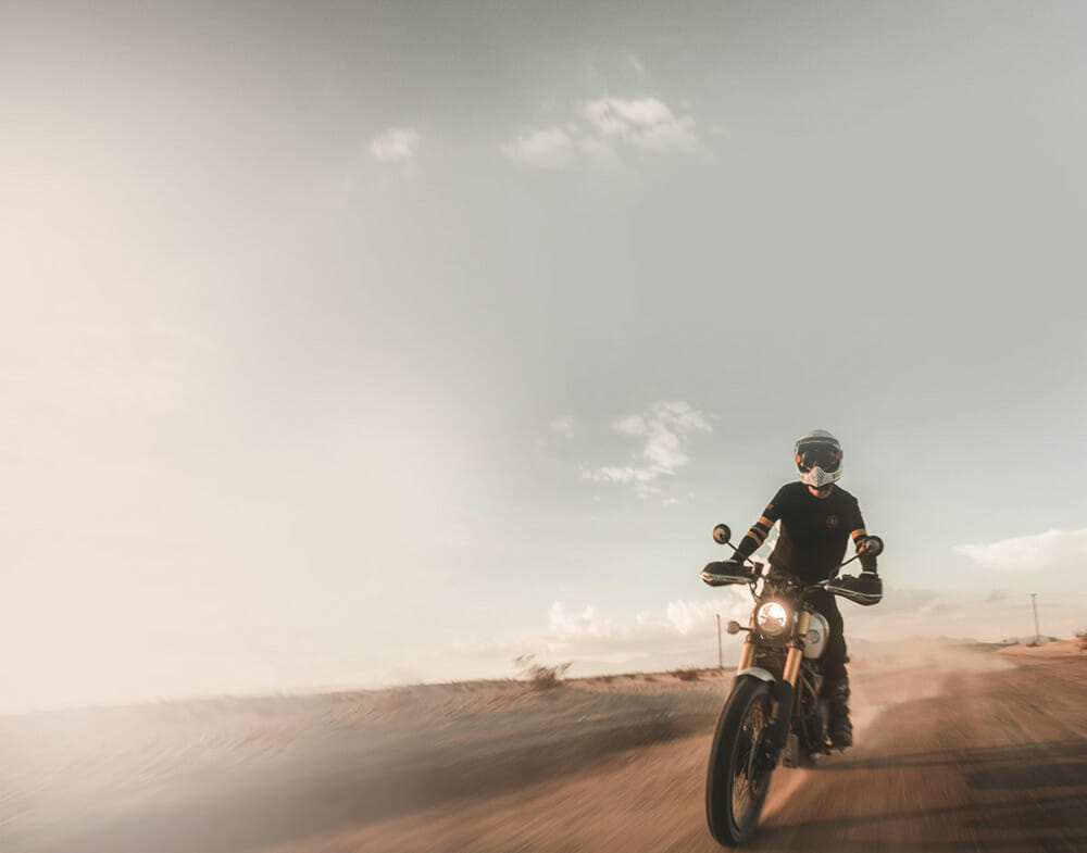 Ernie Vigil To Race Triumph's New Scrambler 1200 XE at the Grueling Mexican 1000