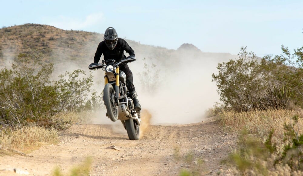 Ernie Vigil To Race Triumph's New Scrambler 1200 XE at the Grueling Mexican 1000