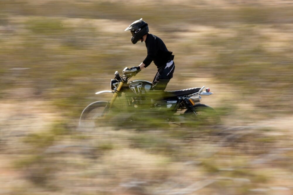 Ernie Vigil To Race Triumph's New Scrambler 1200 XE at the Grueling Mexican 1000