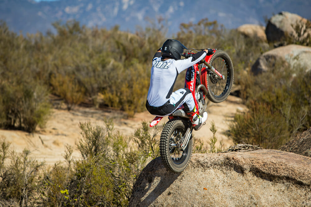 We dabble around on GasGasÃ¢ÂÂ latest and greatest trials machine, the 2019 GasGas TXT Racing 300