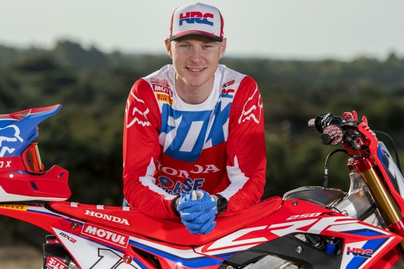 Team HRC’s Calvin Vlaanderen