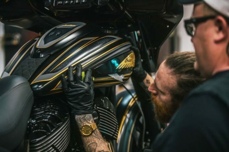 Zac Brown Collective and Indian Motorcycle build a custom bike to benefit Zac Brown’s Non-Profit Organization, Camp Southern Ground