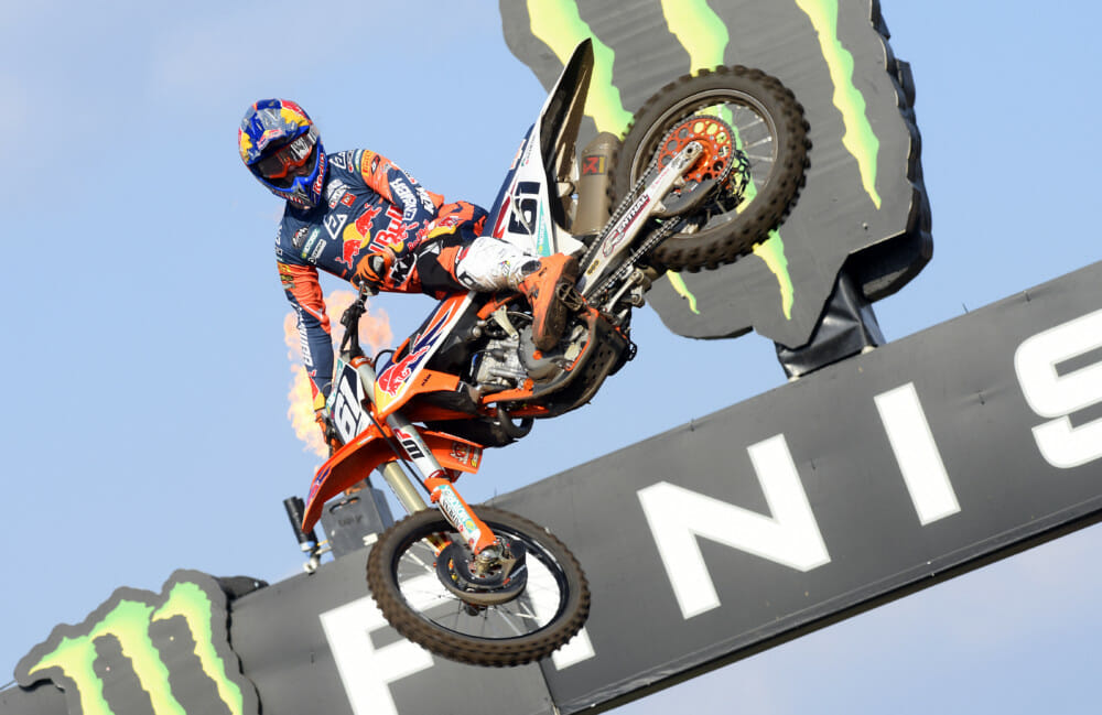 Jorge Prado at Motocross Grand Prix of Netherlands at Valkenswaard