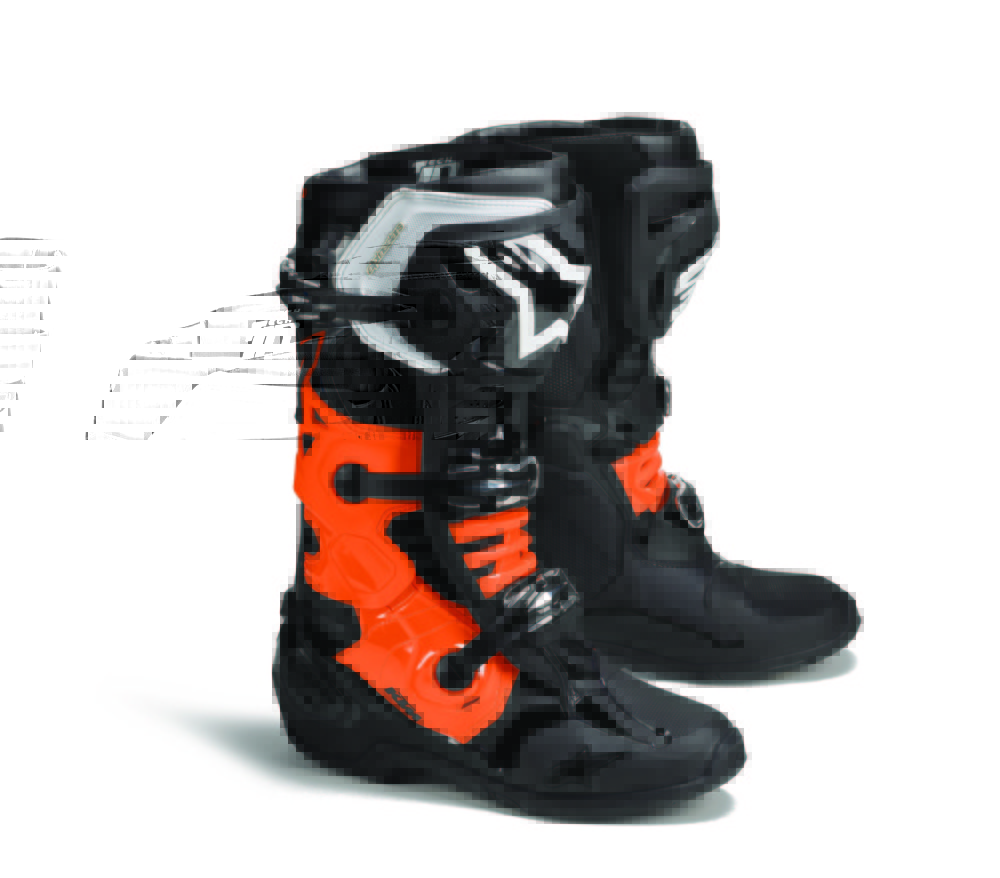 KTM Orange Rubber Waterproof Wellie Boot MX Boot Graphic Design 