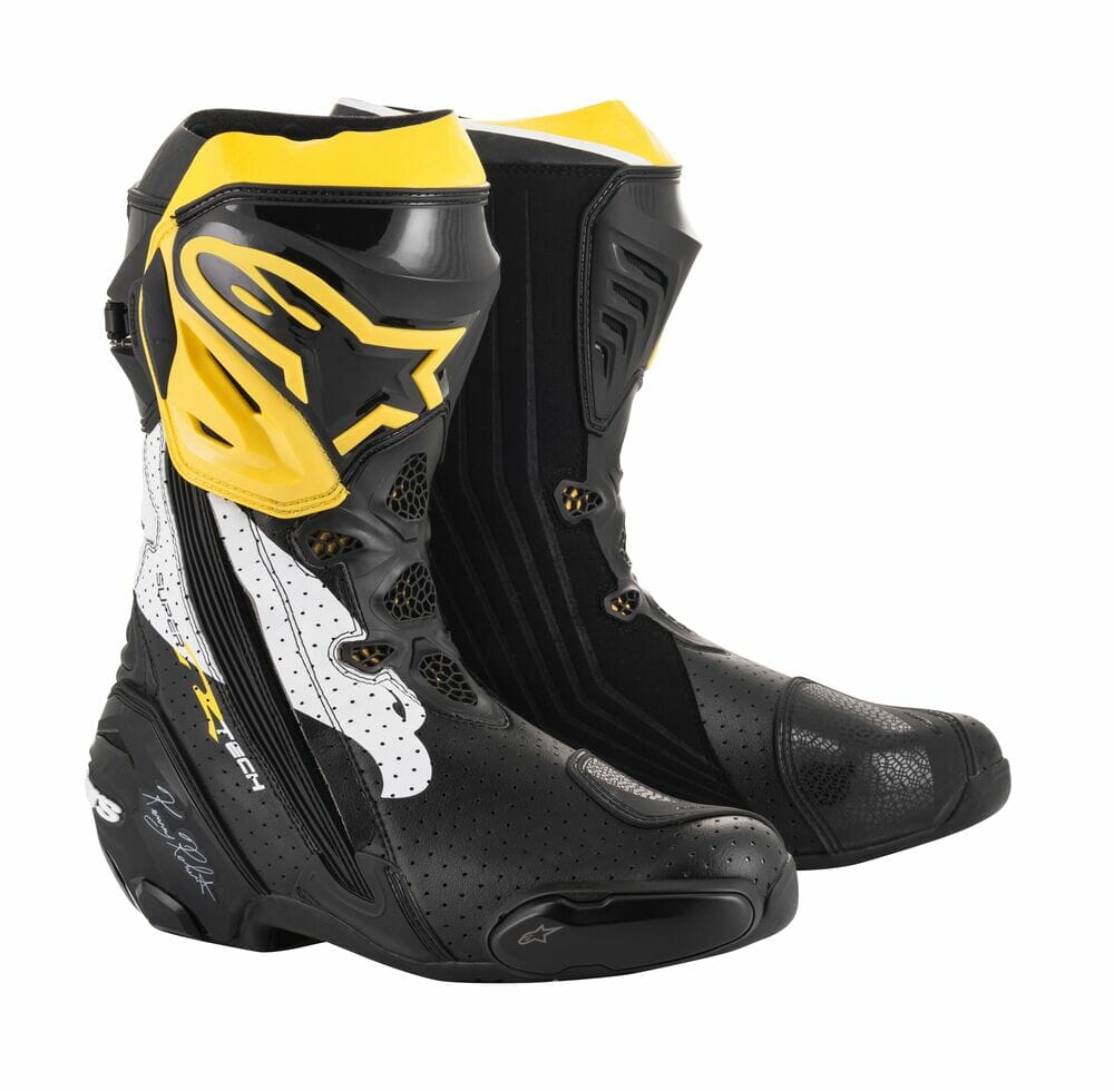 Alpinestars Limited Edition Kenny Roberts Sr. Supertech R Race Replica Boots