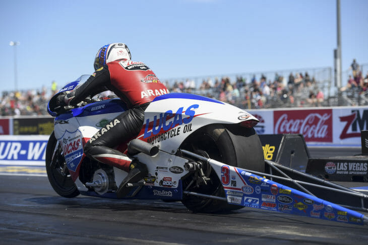 Las Vegas NHRA Pro Stock Motorcycle Results 2019