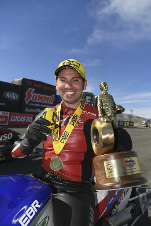 Las Vegas NHRA Pro Stock Motorcycle Results 2019