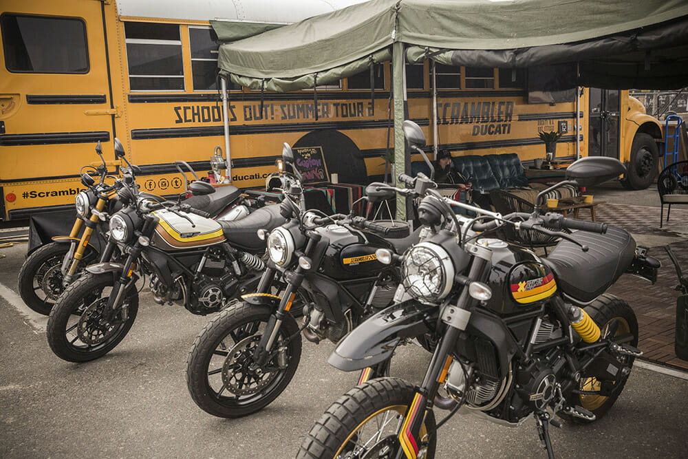 Ducati North America Brings Scrambler Summer Road Trip to The Quail