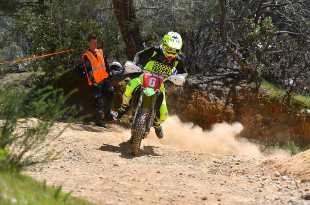 Talan Terlouw remains in the lead for the entire race and takes home the win for the Big Wheel class at the Shasta Dam Grand Prix.