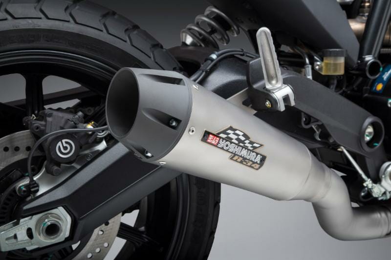 Yoshimura Introduces 2019 Ducati Scrambler Race Series Slip-on