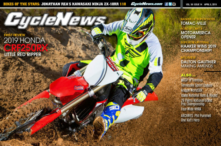 Latest issue of Cycle News magazine is here!