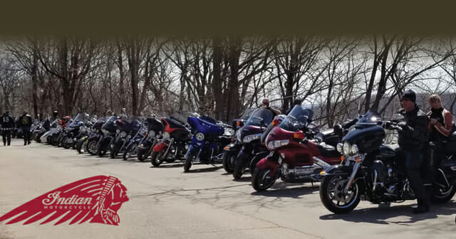 Indian Motorcycle Sponsors Annual Flood Run® Charity Ride