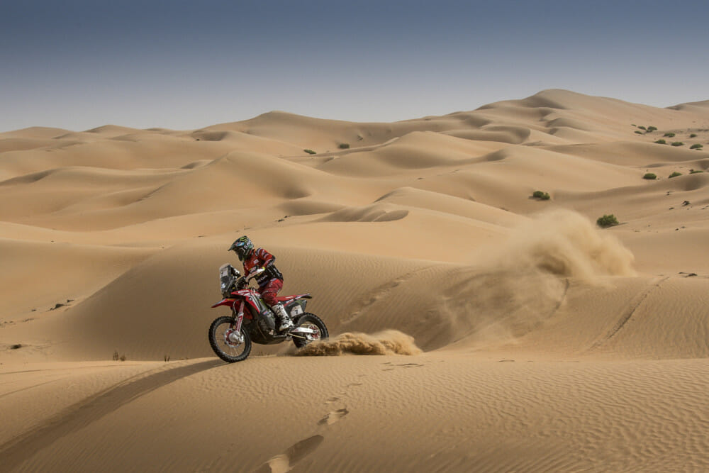 Monster Energy Honda with the 2020 Dakar Rally in Saudi Arabia