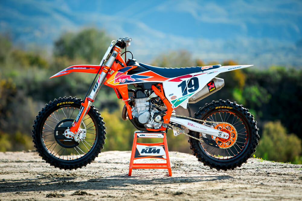 2019 KTM 450 SX-F Factory Edition Specifications