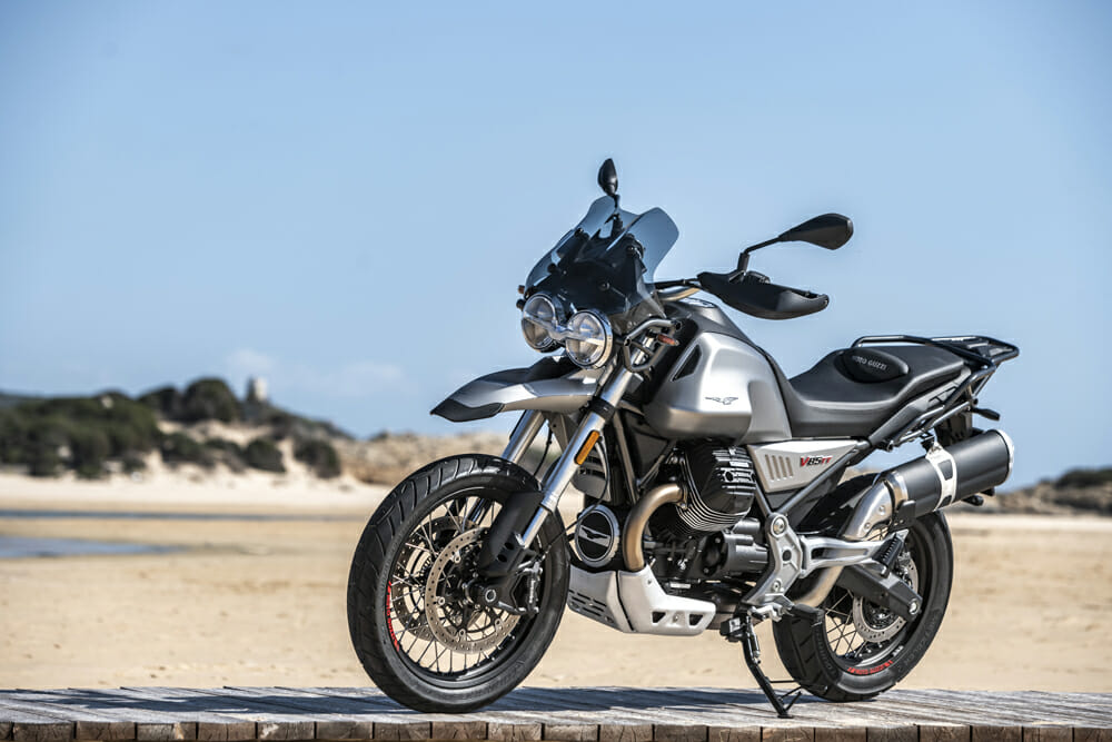 The stylish 2019 Moto Guzzi V85TT has heaps of personality presented the traditional Moto Guzzi way, with plenty of attention to detail.