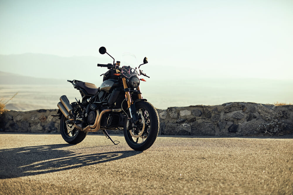 The 2019 Indian FTR 1200 Tour Package.