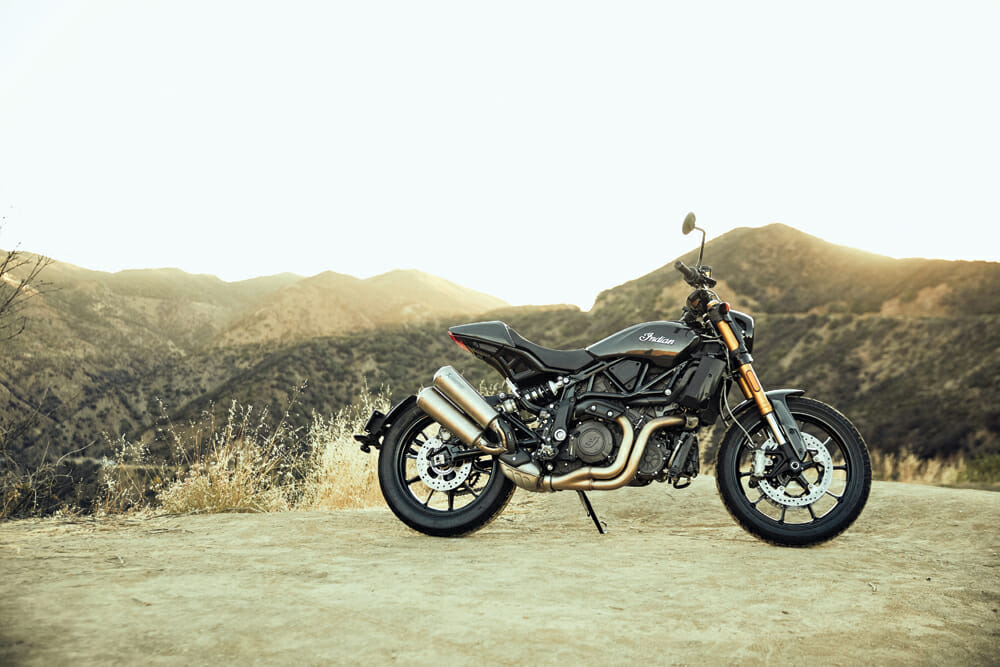 The 2019 Indian FTR 1200 Sport Package.