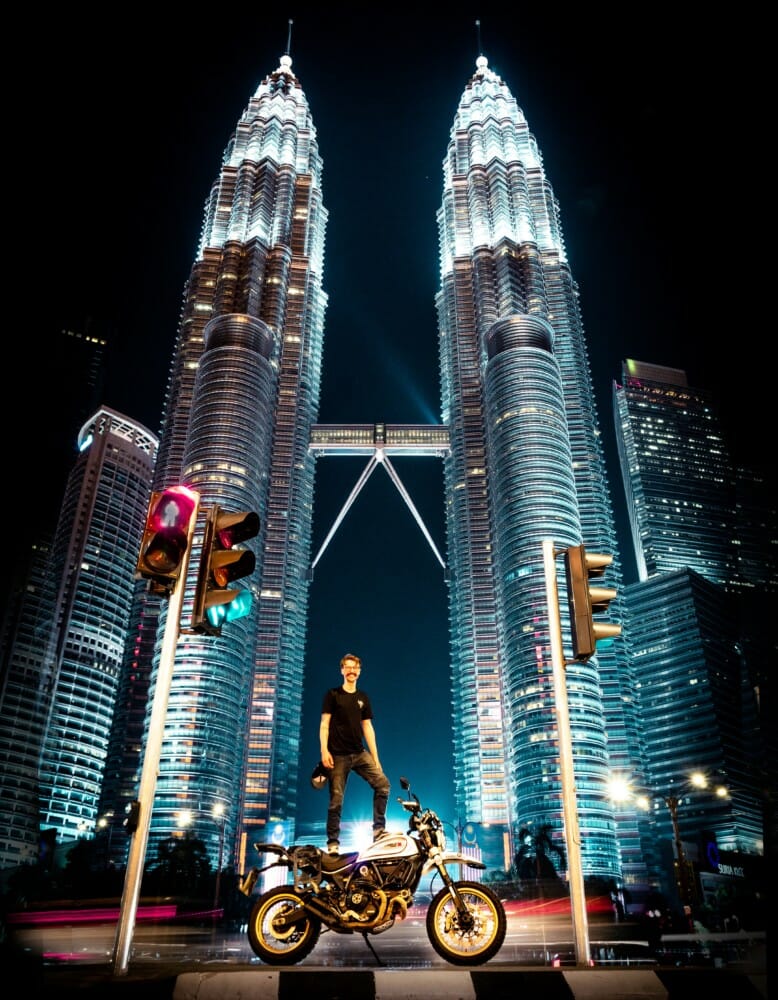 Henry Crew Completes 55,000 Miles in 381 Days on his Ducati Scrambler Desert Sled