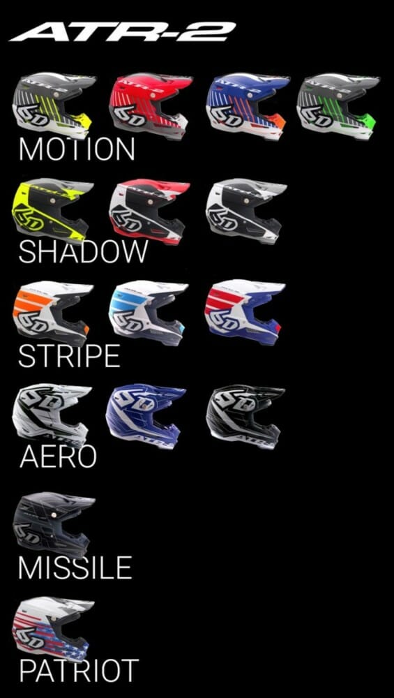 6D Helmets ATR-2 Spring Collection