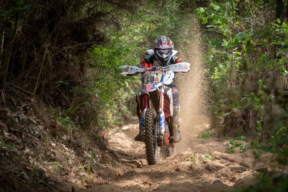 Broc French is right on the leaders tails at 51 points and sitting in third from the A 200 Class.